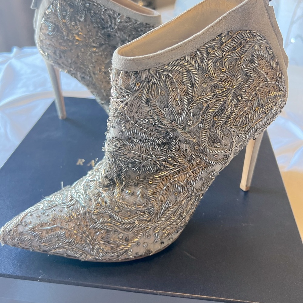 Ralph Lauren purple label booties